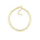 14K Yellow Gold Valentino Forzentina Chain Bracelet - 7.5 in.