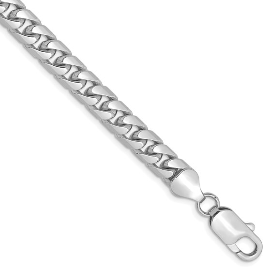 14K Yellow Gold WG 6.25mm Solid Miami Cuban Chain - 8 in. 14K Yellow Gold WG 6.25mm Solid Miami Cuban Chain - 8 in.
