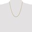 14K Yellow Goldy 2.5mm Semi-Solid Rope Chain - 22 in.