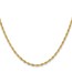 14K Yellow Goldy 2.5mm Semi-Solid Rope Chain - 22 in.