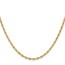 14K Yellow Goldy 2.5mm Semi-Solid Rope Chain - 24 in.
