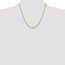 14K Yellow Goldy 3.5mm Semi-Solid Rope Chain - 20 in.