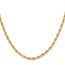 14K Yellow Goldy 3.5mm Semi-Solid Rope Chain - 20 in.