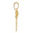 14K Yellow & Rhodium Bird on Bird Cage Pendant - 26.7 mm