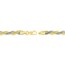 14K Yellow & White Gold 2.6 mm Braided Snake Chain - 18in.