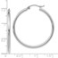 14KW 2mm Hoop Earrings - 35 mm