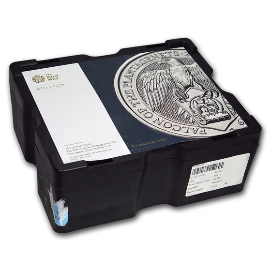 15-Coin 10 oz Silver Falcon Monster Box (Empty, Black) 15-Coin 10 oz Silver Falcon Monster Box (Empty, Black)