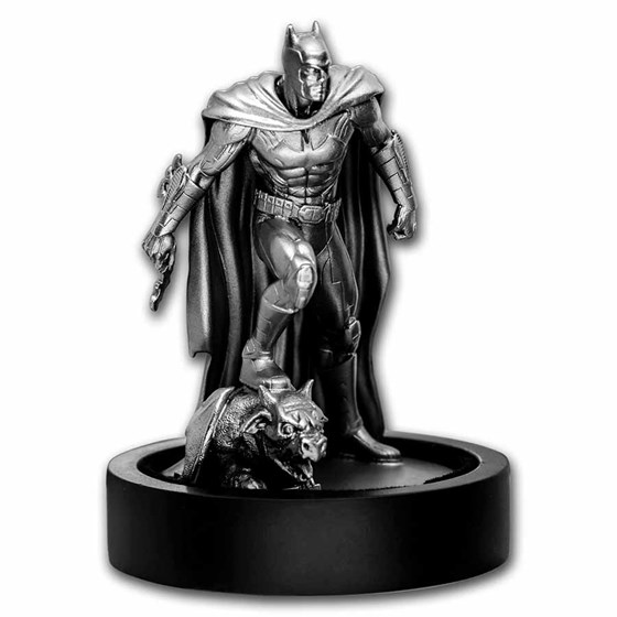 150 gram Silver Batman Series 2 Miniature Statue 150 gram Silver Batman Series 2 Miniature Statue