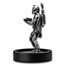 150 gram Silver Boba Fett Miniature Statue