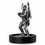 150 gram Silver Boba Fett Miniature Statue