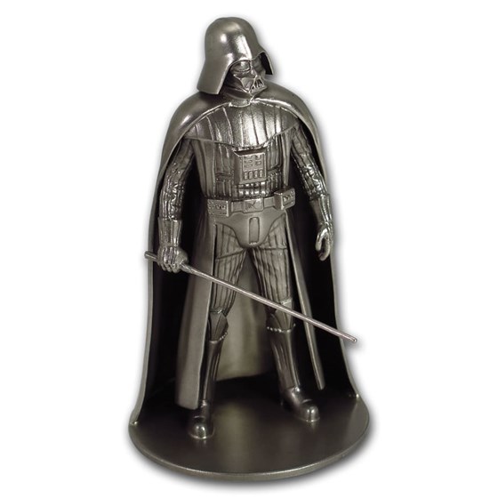 silver darth vader