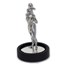 150 gram Silver Harley Quinn Miniature Statue