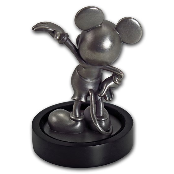 silver mickey mouse plush