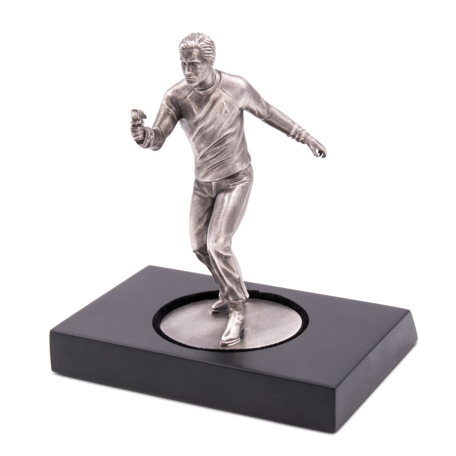 150 gram Silver Star Trek Captain James T. Kirk Statue