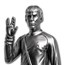 150 gram Silver Star Trek Commander Spock Statue - COA #1
