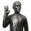150 gram Silver Star Trek Commander Spock Statue