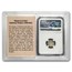 1500s-1600s KB Hungary Silver Denar MS-62 NGC (Story Vault)