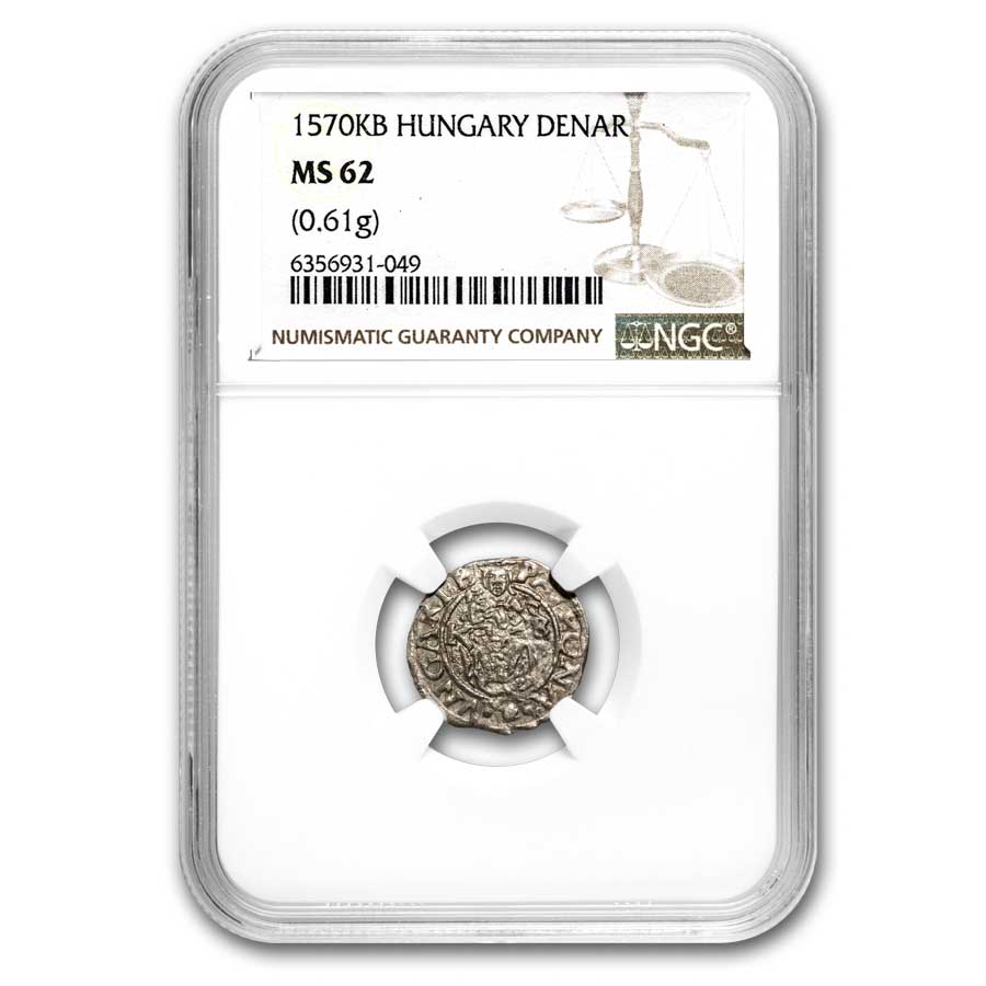 Buy 1500s-1600s KB Hungary Silver Denar MS-62 NGC | APMEX
