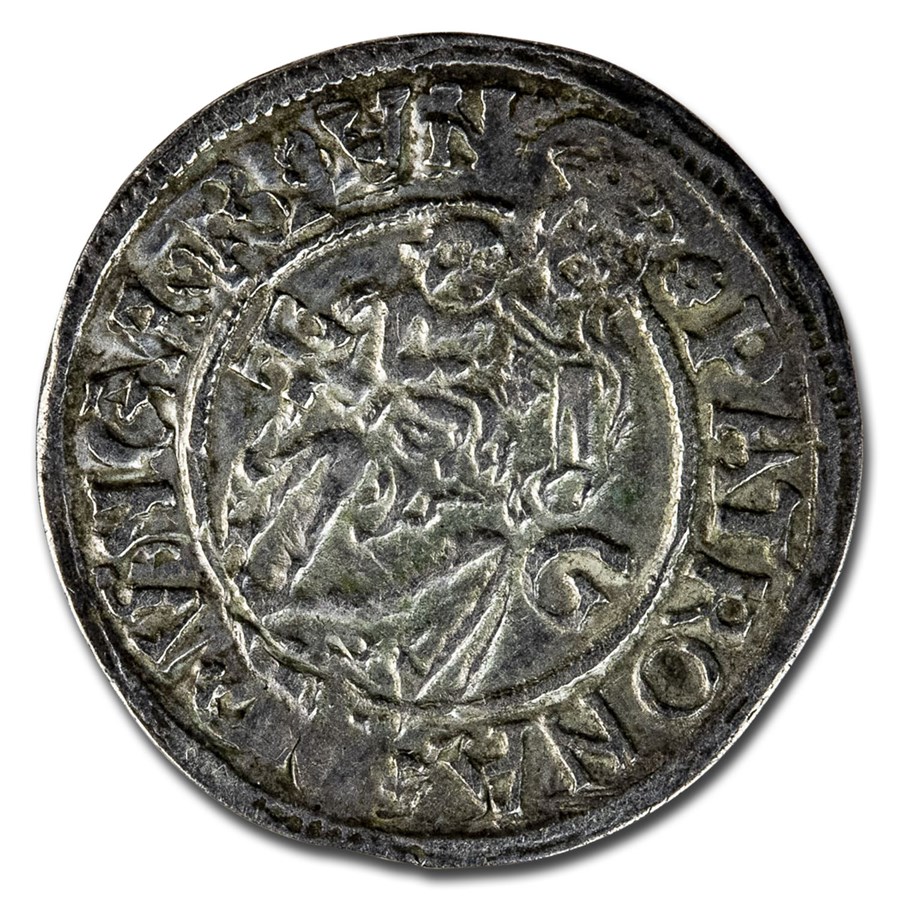 1500s-1600s KB Hungary Silver Denar XF (Random)