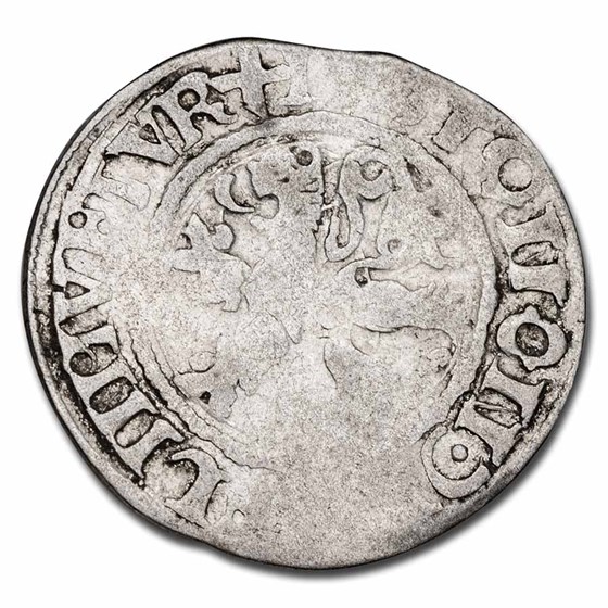 1506 Duchy of Bavaria Albert IV Silver 1/2 Batzen VF 1506 Duchy of Bavaria Albert IV Silver 1/2 Batzen VF