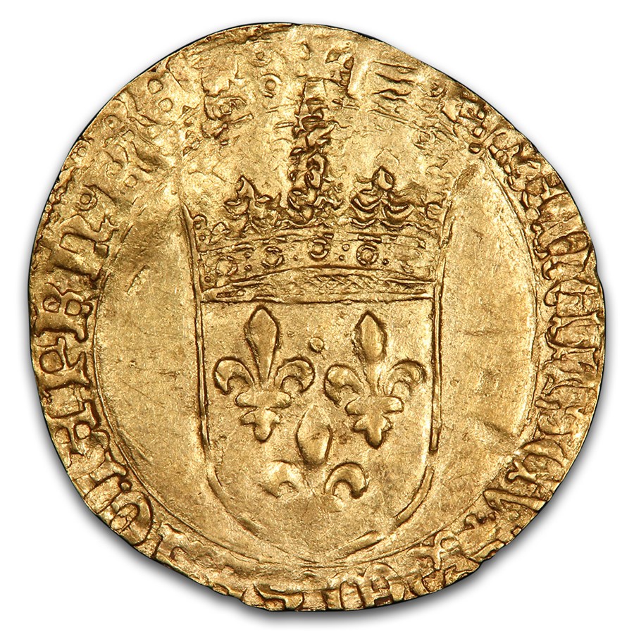 1515 France Ecu d'Or MS-61 PCGS