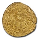 (1557-77) Netherlands Gold Angel MS-62 NGC