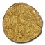 (1557-77) Netherlands Gold Angel MS-62 NGC