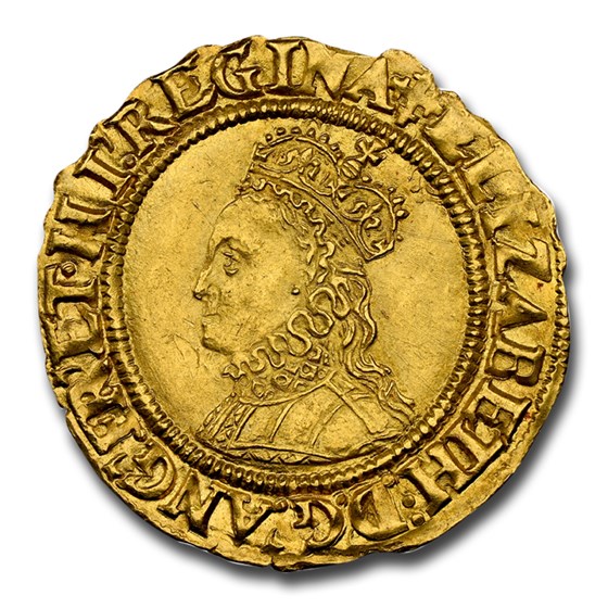 (1560-61) Great Britain Gold Crown Elizabeth I MS-63 NGC (1560-61) Great Britain Gold Crown Elizabeth I MS-63 NGC