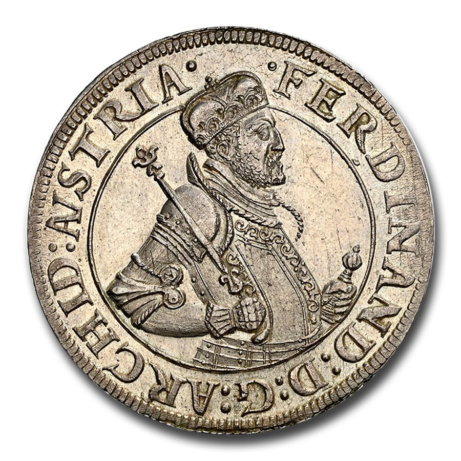 (1564-95) Austria Silver Thaler Ferdinand MS-63 NGC