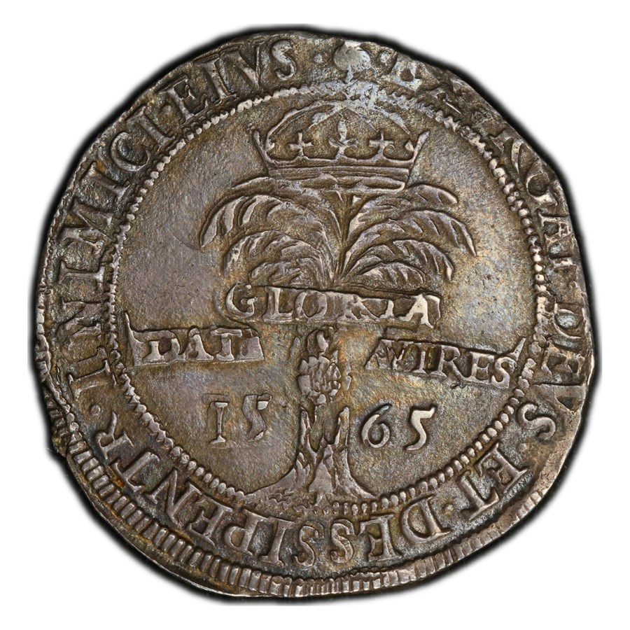 1565 Great Britain Silver 1/3 Ryal AU-55 PCGS (Scotland)