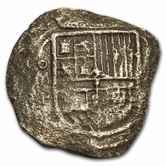 1570-1598 Mexico Mo F 8 Reales COA (Rill Cove Shipwreck) 1570-1598 Mexico Mo F 8 Reales COA (Rill Cove Shipwreck)