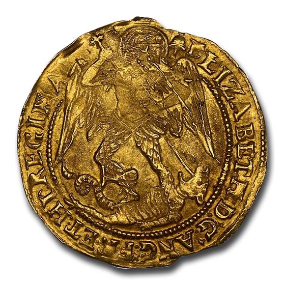 (1582-83) Great Britain Gold Angel MS-63 NGC (1582-83) Great Britain Gold Angel MS-63 NGC