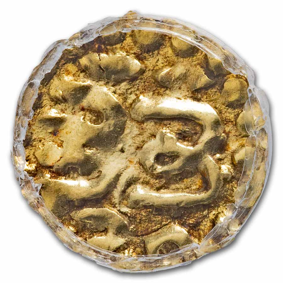 1586-89) Sumatra Gold Kupang Ali Ibn Munawar Shah MS-63 PCGS
