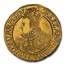 (1592-95) Great Britain Gold 1/2 Pound Elizabeth I MS-62 NGC