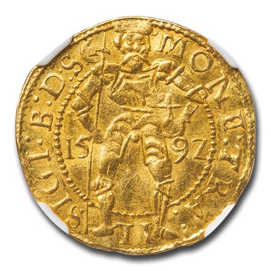 Buy 1592 Transylvania Gold Ducat AU 58 NGC Princeps Collection APMEX Buy 1592 Transylvania Gold Ducat AU 58 NGC Princeps Collection APMEX