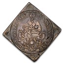 1593 Austria Silver 2 Klippe Thaler VF-35 PCGS (Salzburg)