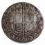 1594 England Silver 1/2 Shilling Elizabeth I VF