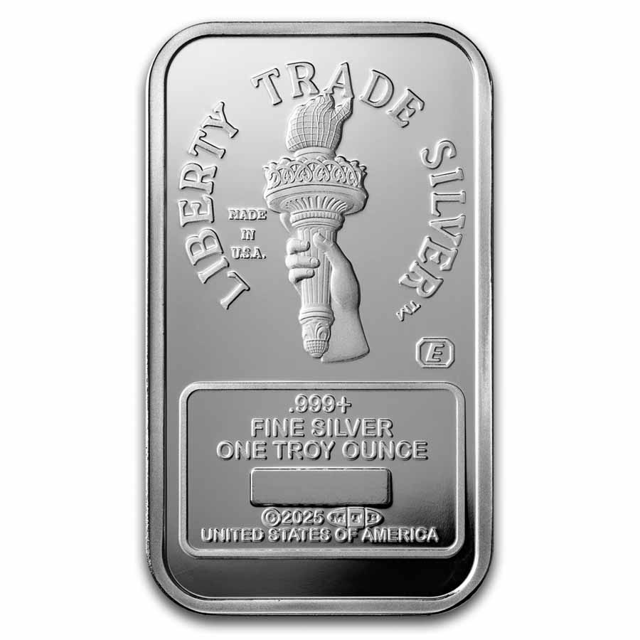 16 oz (1, 5 & 10) Silver Bar Set - Revived Engelhard Liberty Bars