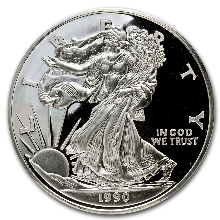 Buy 16 oz Silver Round - American Silver Eagle | APMEX