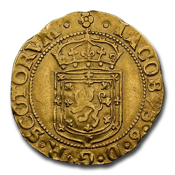 1602 Scotland Gold Sword and Sceptre XF-45 NGC 1602 Scotland Gold Sword and Sceptre XF-45 NGC