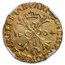 1604 Spanish Netherlands Gold Tournai Albert Isabella MS-61 NGC