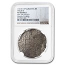 1613-17 PQ Bolivia AR 8 Reales VF Details NGC (Atocha Shipwreck) 1613-17 PQ Bolivia AR 8 Reales VF Details NGC (Atocha Shipwreck)