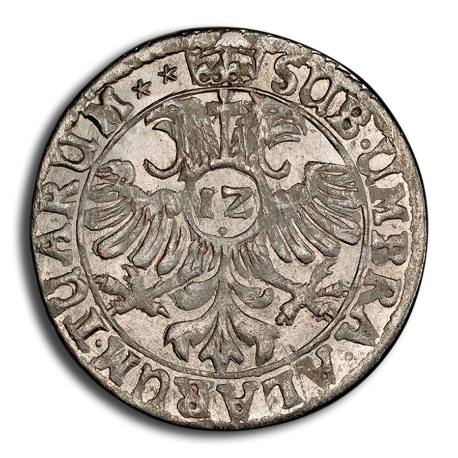 1619 France Silver 4 Sols MS-63 PCGS