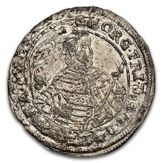 (1621-22) Germany Silver Kipper 24 Kreuzer MS-61 NGC (Baden)