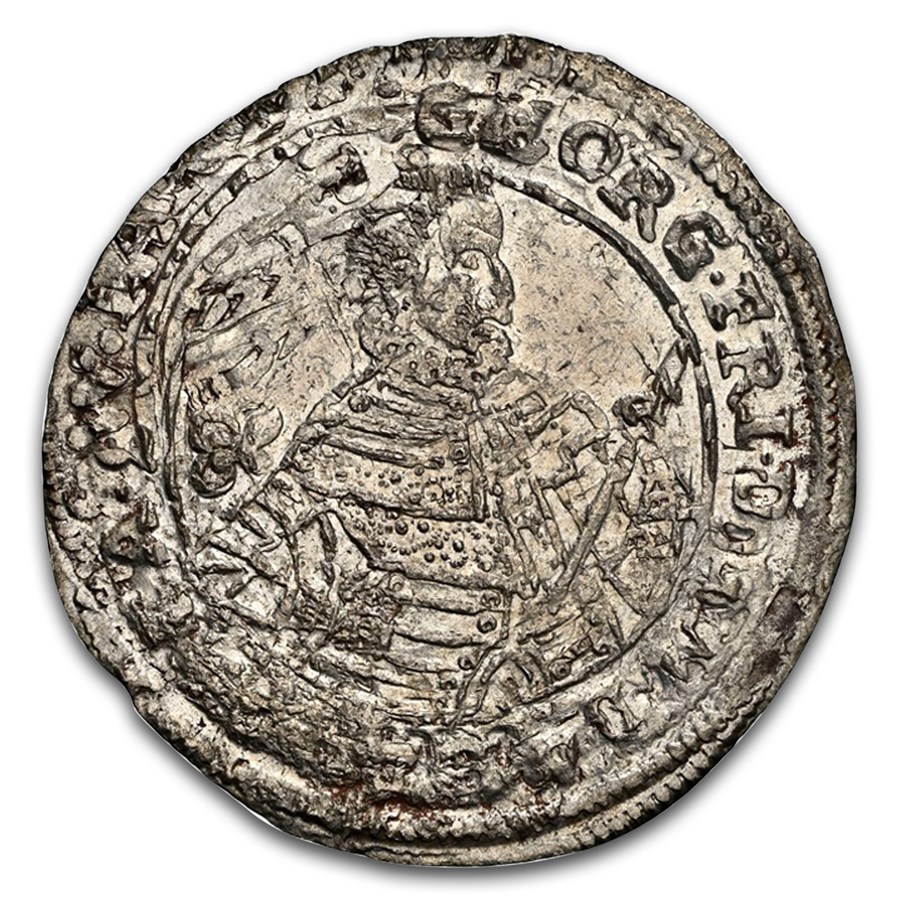 (1621-22) Germany Silver Kipper 24 Kreuzer MS-61 NGC (Baden)