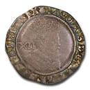 (1621-23) Great Britain Silver Shilling James I AU-50 PCGS