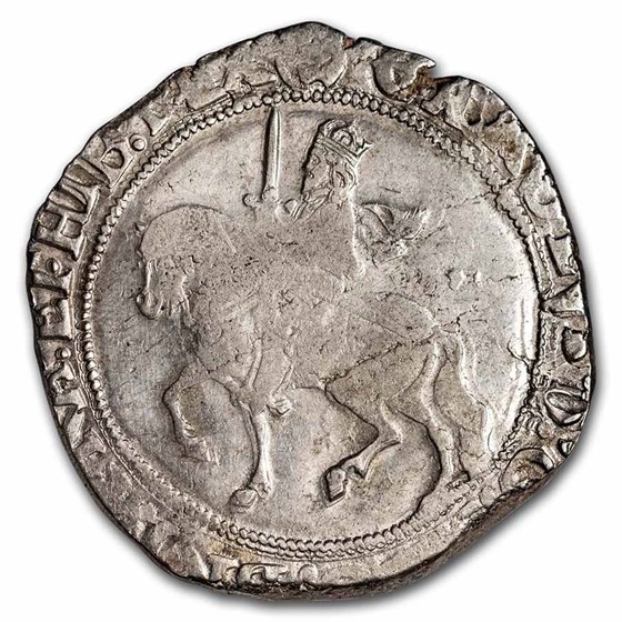1625-1649 Great Britain Silver Half Crown Charles I VF