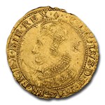 1625 Great Britain Gold Double Crown Charles I MS-61 NGC