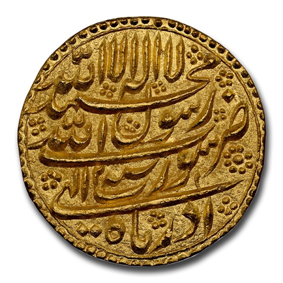 (1628-1658) India Gold Mohur MS-66 NGC (1628-1658) India Gold Mohur MS-66 NGC