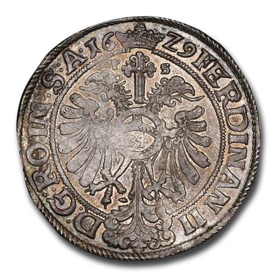 1629 Germany Silver Thaler MS-65 NGC (Magdeburg) 1629 Germany Silver Thaler MS-65 NGC (Magdeburg)